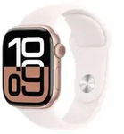 Apple Watch 10 42mm GPS Alu Sport S/M rosegold/blassrosa - Rosa