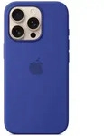 APPLE iPhone16 Pro Silicone Case with MagSafe - Ultramarine - Blau