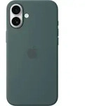 iPhone 16 Plus Silicone Case with MagSafe - Lake Green - Gr&uuml;n