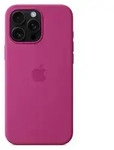iPhone 16 Pro Max Silicone Case with MagSafe - Fuchsia - Rosa