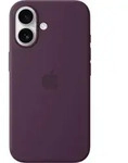 iPhone 16 Silicone Case with MagSafe - Plum - Violett