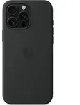 Apple Silicone Case MagSafe iPhone 16 Pro Max schwarz - Schwarz