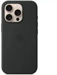 Apple Silicone Case MagSafe iPhone 16 Pro schwarz - Schwarz