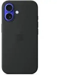 Apple iPhone 16 Silikon Case mit MagSafe &ndash; Schwarz, Cover, Apple, iPhone 16,...
