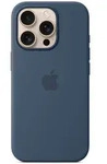 iPhone 16 Pro Silicone Case with MagSafe - Denim - Blau