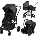 Bebeconfort Haze Trio, Kinderwagen 3-in-1 Komplettset, 0-4 Jahre, 2-in-1-Sitzeinheit,