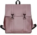 Rains Rucksack MSN Muse Mini, 13L Volumen, wasserdicht, robust, 34x31x12 cm - Rosa