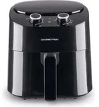 GOURMETmaxx Hei&szlig;luft-Fritteuse Mechanisch 4,5 l schwarz 8 Programme fettarmes Garen