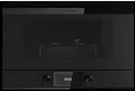 MattBlack Design Linie. Kompakte Mikrowelle mit 6 Funktionen und Grill - 38 cm