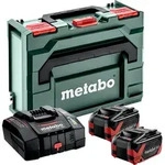 Metabo Basis Set 18 V 2x LiHDX Akku 8,0 Ah + ASC 290 Ladeger&auml;t + metaBOX ( 685305000