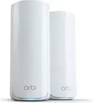 NETGEAR Orbi 770, Wei&szlig;, Intern, Mesh-System, 540 m2, Tri-Band (2,4 GHz/5 GHz/6 GHz),