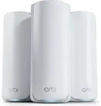 NETGEAR Orbi 770, Wei&szlig;, Intern, Mesh-System, 540 m2, Tri-Band (2,4 GHz/5 GHz/6 GHz),