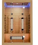 Artsauna Infrarotkabine Kiruna130 Premium - Vollspektrum- & Fl&auml;chenstrahler, 2