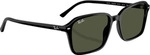 Ray-Ban Eckige Raimond-Sonnenbrille, Schwarz One Size - Schwarz