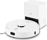 MEDION Saugroboter mit Absaugstation, Lasernavigation und Wischfunktion X41 SW+