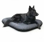 4L Textil ELLA Kunstleder Hundebett gro&szlig;e Hunde Hundekissen XL Hundematratze aus