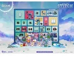 Lilo & Stitch Mini Egg Attack Adventskalender Stitch celebration Figure Set (Cookie)