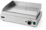 HENDI Grillplatte Glatt Blue Line 380x550x240 mm 230V 2400W - Silber