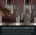 AEG 6000 Akku-Staubsauger Kabellos Beutellos AP61CB21DR Dark Red - Rot