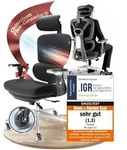 CLOUVOU ProSeat B&uuml;rostuhl Ergonomisch Schreibtischstuhl H&ouml;henverstellbar,