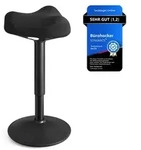 SONGMICS Hocker, Stehhocker um 360&deg; neigbar, Schreibtischstuhl,...