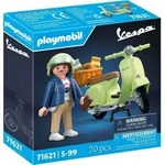 PLAYMOBIL Cars 71621 1969 Vespa 150 Sprint Veloce, Hellgr&uuml;n - Bunt