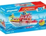 71598 Action Heroes Feuerl&ouml;schboot, Konstruktionsspielzeug - Transparent
