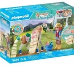 71639 Horses of Waterfall Ellie & Pferd mit Kreppeisen, Konstruktionsspielzeug -