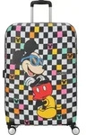 American Tourister Wavebreaker Disney Spinner 77 / 28 Disney Trolley Mickey Check