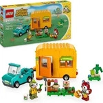 LEGO Animal Crossing Gerds Wohnwagen & G&auml;rtnerei, Bauset f&uuml;r Rollenspiele,