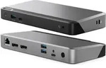 Alogic Dockingstation USB-C Dual 4K PD100W Prime MX2 - Grau/Schwarz