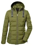 G.I.G.A. DX Damen Steppjacke mit abkn&ouml;pfbarer Kapuze GW 4 WMN QLTD JCKT, waldgr&uuml; -