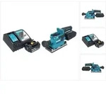 Makita DBO 382 RF1 Akku Schwingschleifer 18 V 93 x 185 mm Brushless + 1x Akku...