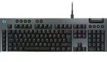 Logitech G915 X Lightspeed Black Gaming Tastatur USB Tactile - Schwarz