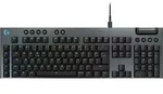 Logitech G915 X Wired Gaming Keyboard Black (FR) - Schwarz