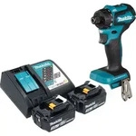 Makita DDF 083 RF Akku Bohrschrauber 18 V 40 Nm 1/4'' Brushless + 2x Akku 3,0...