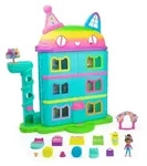 Gabby's Dollhouse DREAMWORKS - 15-teiliges Purrfect Party Puppenhaus Spielset im