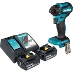 Makita DDF 083 RG Akku Bohrschrauber 18 V 40 Nm 1/4'' Brushless + 2x Akku 6,0...