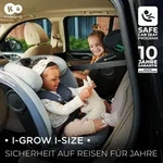 Kinderkraft I-GROW i-Size - Kindersitz 40-150 cm - 360&deg; - RWF/FWF - H-GUARD - ISOFIX