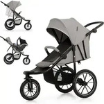 Kinderkraft HELSI 2 - gel&auml;ndeg&auml;ngiger Kinderwagen - bis 27 kg - 3 aufblasbare