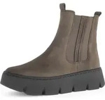 Gabor Damen-Stiefelette Beige, Farbe:beige/schlamm, UK Gr&ouml;&szlig;e:4 - Braun - 37