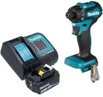 Makita DDF 083 SM1 Akku Bohrschrauber 18 V 40 Nm 1/4'' Brushless + 1x Akku 4,0 Ah +