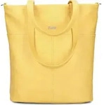 Zwei Mademoiselle.M Shopper Tasche 37 cm - Gelb