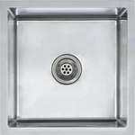 vidaXL Handgefertigte K&uuml;chensp&uuml;le Edelstahl - Silber