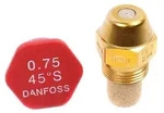 Danfoss 030F4916 &Ouml;ld&uuml;se OD-S, Vollkegel 0.75 USgal/h, Zerst&auml;ubungswinkel 45 Grad