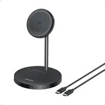 Anker MagGo Wireless Ladeger&auml;t (2-in-1 St&auml;nder) Schwarz - Schwarz