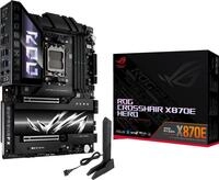 ASUS ROG CROSSHAIR X870E HERO, AMD, Sockel AM5, Sockel AM5, DDR5-SDRAM, 192 GB, DIMM