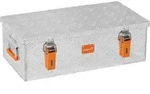 ALUBOX Riffelblech Alukiste 1.5mm St&auml;rke 36 Liter - 36 Liter - Silber