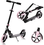 Lionelo Luca Roller Kinder Tretroller bis 100kg R&auml;der 200mm Bremse zusammenklappbar