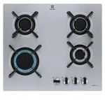 Electrolux KGU643723Z, Edelstahl, Integriert, 60 cm, Gaskochfeld, Edelstahl, 4